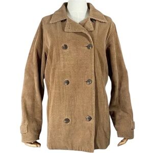 L.L. Bean Vintage Corduroy Jacket Button Up Size Medium